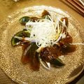 文蔵子's cooksnap of when they made きれいな皮蛋(ピータン)の切り方.