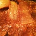 omayo's cooksnap of when they made 圧力鍋で簡単♪大根と挽き肉の煮物.
