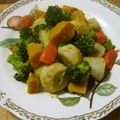 しのばぁたん's cooksnap of when they made 醤油麹で和え物♪ほくほく秋野菜.