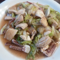 さとみにぃ～'s cooksnap of when they made イカと白菜の炒め物.