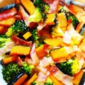 mianmian's cooksnap of when they made ブロッコリーとベーコンのココットカマン.