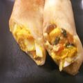 HIAYU's cooksnap of when they made 蒲鉾とかぼちゃのスティック春巻き.