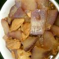 マスカル12's cooksnap of when they made ごま油香る☆鶏肉と大根の炒めもの.