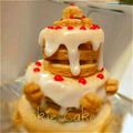 miho_1986's cooksnap of when they made アイシングクッキーでデコケーキ.