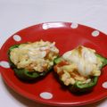 赤い電話's cooksnap of when they made お弁当に！カラフル！ピーマンの卵詰め♪.