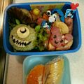 ☆ゆかねえさん☆'s cooksnap of when they made キャラ弁＊モンスターズインク マイク＊.