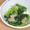 きらり流れ星's cooksnap of when they made 小松菜とえのきの辛子醤油和え.