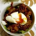 ももちびママ's cooksnap of when they made 簡単＊うなぎのタレ豚丼➰.