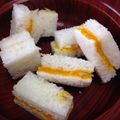◇まあ◇'s cooksnap of when they made 離乳食♪カボチャとしらすのサンドイッチ♪.