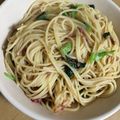 yukky19790515's cooksnap of when they made ポパイのコンビーフ塩パスタ.