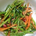 マツミカン's cooksnap of when they made 春菊の茎できんぴら♡.