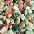 りんたろーう's cooksnap of when they made 大根キュウリ大豆のコロコロ味噌マヨサラダ.