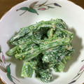 早起きまま's cooksnap of when they made 簡単！菜の花のゴママヨネーズ和え.