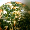 ザザっち's cooksnap of when they made ほうれん草としめじの煮物～スピード調理～.