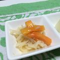 りんごのポタージュ's cooksnap of when they made おもてなし　柿のなます.
