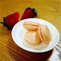 ＊こさや＊'s cooksnap of when they made 基本のいちごマカロン♪.
