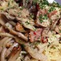 たけ☆'s cooksnap of when they made きのことベーコンのパスタ♡.