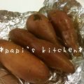 papikun's cooksnap of when they made オーブンで簡単ねっとり焼き芋！.