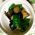 星花88's cooksnap of when they made あっさり鶏ガラ風味のナス＆ピーマン炒め煮.