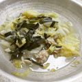 ライ柴's cooksnap of when they made 鶏がらスープで白菜大量消費鍋。。。　.