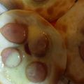 あみ1011's cooksnap of when they made 残った餃子の皮で即席ピザ☆.