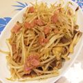 Anridre's cooksnap of when they made 旨い！簡単！ガーリックベーコンもやし.