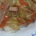 mksmama's cooksnap of when they made とろ〜りあんかけ☆中華丼.