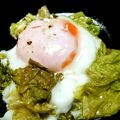 crystaI's cooksnap of when they made 簡単♪早い♪レタスもりもり巣篭もり卵.
