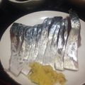 noraemonb's cooksnap of when they made 魚屋伝授しめ鯖 アニサキス対策付き.