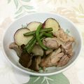 龍青空ママ's cooksnap of when they made 食物繊維たっぷり！さつまいもと鶏肉の煮物.