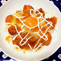 けーこん's cooksnap of when they made 簡単たまごとろ〜り♪からあげ丼☆.