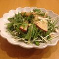 クックU65BTV☆'s cooksnap of when they made クルミが合います★水菜とりんごのサラダ.