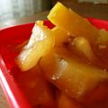 ウメデレラ's cooksnap of when they made ダイエットに♪さつま芋とりんご煮.