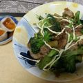 yuringoo's cooksnap of when they made ブロッコリーと豚コマのオイスターみそ炒め.