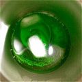 misa1009's cooksnap of when they made カキ氷シロップでモスのメロンソーダ.