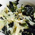 shohちゃん's cooksnap of when they made ささみとわかめの玉ねぎサラダ.