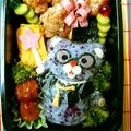 ゆうままままん's cooksnap of when they made 妖怪ウォッチ キャラ弁 うんちく魔❤︎.