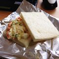 東白島のパパ's cooksnap of when they made 卵サンドイッチ☆枝豆入り.