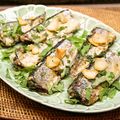 ちべターリー's cooksnap of when they made さんまのにんにくオイル焼き.