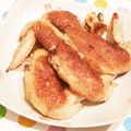 ともりん0203's cooksnap of when they made 鶏手羽先のにんにく焼き.