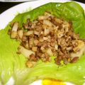 arisa06's cooksnap of when they made ♪れんこんと挽き肉のレタス包み♪.