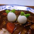 サンディサンディ's cooksnap of when they made うずら卵を使ったかわいい春カレー♪.