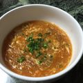ロミオ1192's cooksnap of when they made キムチ麻婆風よくばりスープ.