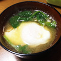 YUKIKI☆'s cooksnap of when they made 朝食にも～簡単♪ほうれん草と卵のお味噌汁.