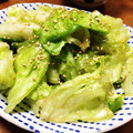 YUKIKI☆'s cooksnap of when they made 簡単☆レタスの中華風お浸し.