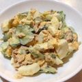 ゆみらんたん's cooksnap of when they made きゅうりとゆで卵とツナのサラダ.