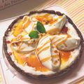 chioの台所's cooksnap of when they made ＱC＊プリンタルト.