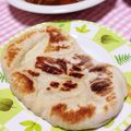 みるくちゃん♡'s cooksnap of when they made カレーのおともに。HBで簡単ナン.