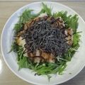 スーパーあずさ53号's cooksnap of when they made 簡単！水菜大根おろしサラダ.