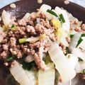 ちぃ−ち−chan's cooksnap of when they made 白菜とあいびきミンチ肉の白だし煮.